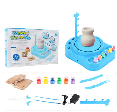 Kids' Clay Pottery Machine Kit