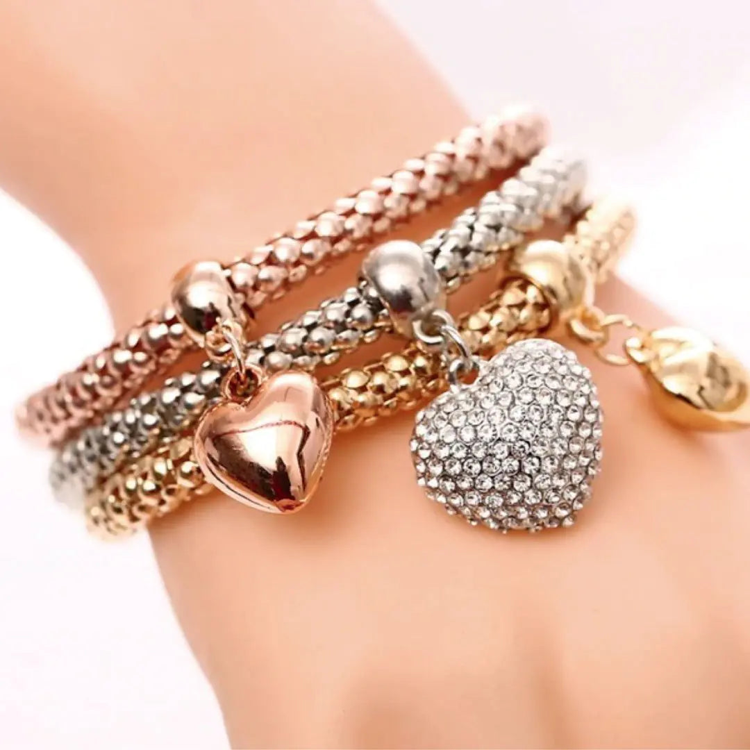 GSR Bracelet Set - Bubble Hearts