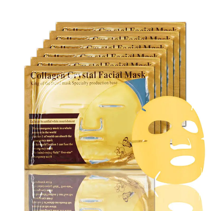 Collagen Gold Moisturizing Facial Mask (3Pcs)