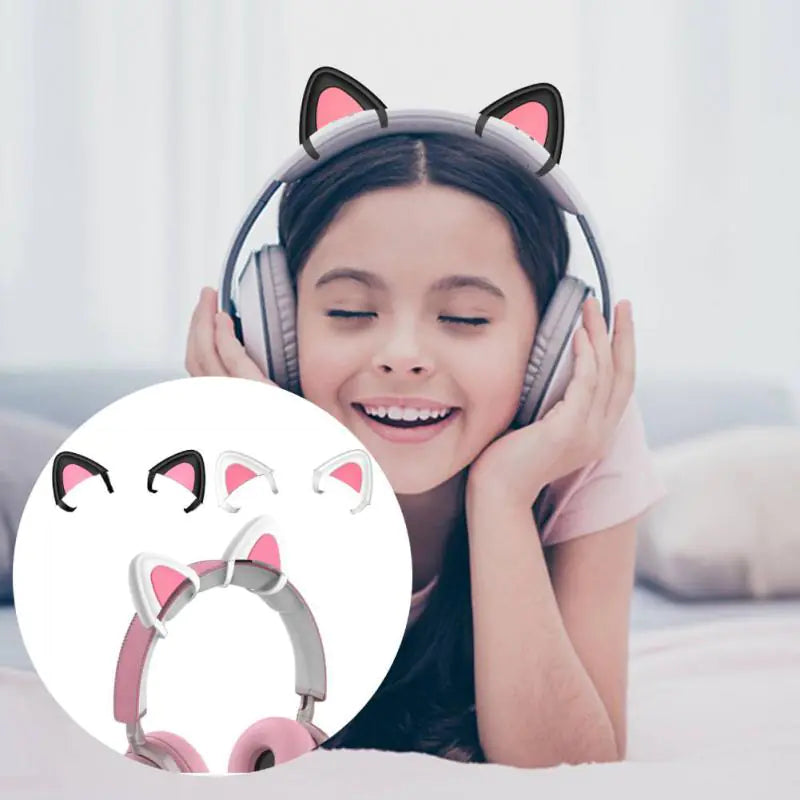 Universal Headphone Cat Ear Pendant